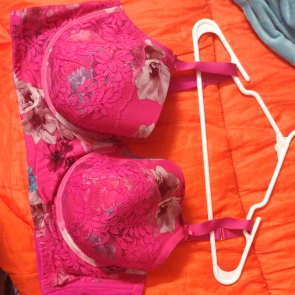 Cacique Pink Lace Bra for Intimates